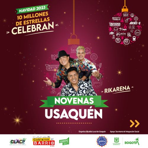 Programación Novenas 20 21 y 22 de diciembre